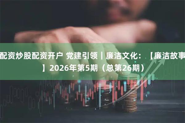 配资炒股配资开户 党建引领｜廉洁文化：【廉洁故事】2026年第5期（总第26期）